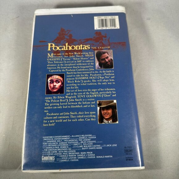 Pocahontas VHS Tape Good Times - Picture 2 of 4